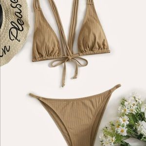 TAN BIKINI SET